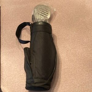 Black Golf Club Bag BBQ set BNWOT